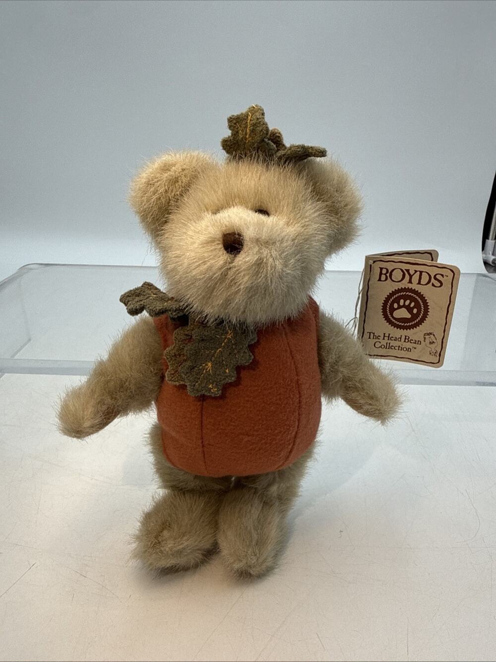 Boyds Bear Plush - Punkin B Beary 8" Halloween - #904153